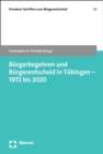 Burgerbegehren und Burgerentscheid in Tubingen - 1972 bis 2020 - eBook