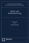 Recht und Verantwortung : Festschrift fur Andrea Versteyl - eBook