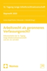 Arbeitsrecht als geronnenes Verfassungsrecht? : 12. Tagung Junge Arbeitsrechtswissenschaft | Bayreuth 2023 - eBook