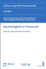 Nachhaltigkeit im Privatrecht : Jahrbuch Junge Zivilrechtswissenschaft - eBook