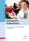 Differenzierte Studienformen : Eine empirische Forschungserhebung in Deutschland - eBook