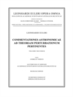 Commentationes astronomicae ad theoriam perturbationum pertinentes 2nd part - Book