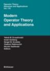 Modern Operator Theory and Applications : The Igor Borisovich Simonenko Anniversary Volume - eBook