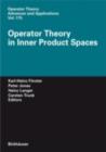 Operator Theory in Inner Product Spaces - eBook