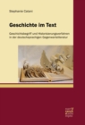 Geschichte im Text : Geschichtsbegriff und Historisierungsverfahren in der deutschsprachigen Gegenwartsliteratur - eBook