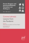 Verstehen von Anfang an, 6, 2 (2021) : Corona-Lehre(n) / Lessons from the Pandemic - eBook