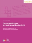 Lernumgebungen im Mathematikunterricht : Naturliche Differenzierung fur Rechenschwache bis Hochbegabte - eBook
