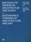 Bob Gysin + Partner BGP Architekten : Nachhaltig Denken in Architektur und Kunst - Book