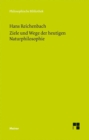 Ziele und Wege der heutigen Naturphilosophie : Funf Aufsatze zur Wissenschaftstheorie - eBook