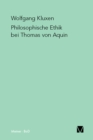 Philosophische Ethik bei Thomas von Aquin - eBook