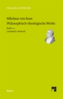 Philosophisch-theologische Werke in 4 Banden : Zweisprachige Ausgabe - eBook