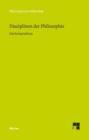 Disziplinen der Philosophie : Ein Kompendium - eBook