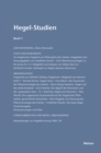 Hegel-Studien Band 1 - eBook