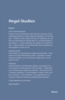Hegel-Studien Band 2 - eBook