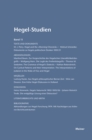 Hegel-Studien Band 11 - eBook