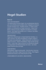 Hegel-Studien Band 22 - eBook