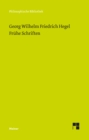 Fruhe Schriften : Frankfurter Manuskripte und Druckschriften - eBook