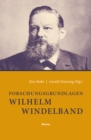 Forschungsgrundlagen Wilhelm Windelband - eBook