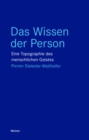 Das Wissen der Person : Eine Topographie des menschlichen Geistes - eBook