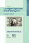 Leaving Unemployment for Self-Employment : An Empirical Study - Book
