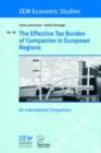 The Effective Tax Burden of Companies in European Regions : An International Comparison - eBook