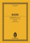 Symphony No. 45 F# minor, "Farewell" : Hob. I: 45 - eBook