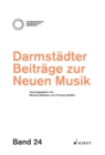 Darmstadter Beitrage zur neuen Musik : Band 24 - eBook