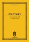 Concerto en re : for violin and orchestra - eBook