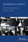 Hindemith - Schott. Der Briefwechsel : Herausgegeben von Susanne Schaal-Gotthardt, Luitgard Schader und Heinz-Jurgen Winkler - eBook