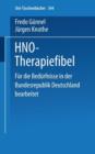 HNO-Therapiefibel - Book