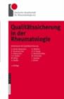 Qualitatssicherung in der Rheumatologie - eBook