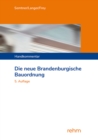 Die neue Brandenburgische Bauordnung : Handkommentar - eBook