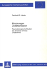 Ess-Stoerungen Und Depression : Psychobiologische Studien Bei Anorexia Nervosa Und Bulimie - Book