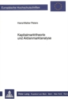 Kapitalmarkttheorie und Aktienmarktanalyse - Book