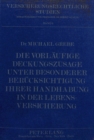 Die vorlaeufige Deckungszusage unter besonderer Beruecksichtigung ihrer Handhabung in der Lebensversicherung - Book