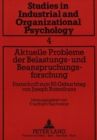 Aktuelle Probleme der Belastungs- und Beanspruchungsforschung : Festschrift zum 60. Geburtstag von Joseph Rutenfranz - Book