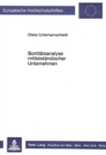 Bonitaetsanalyse mittelstaendischer Unternehmen : Eine empirische Studie ueber die Aggregation gewichteter Kreditwuerdigkeitsaspekte im Rahmen eines hierarchisch geordneten Bewertungsmodells - Book