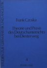 Theorie und Praxis des Deutschunterrichts bei Diesterweg - Book