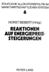 Reaktionen auf Energiepreissteigerungen - Book