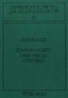 Johann Moritz David Herold (1790-1862) : Leben und Werk - Book