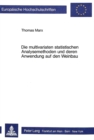 Die multivariaten statistischen Analysemethoden und deren Anwendung auf den Weinbau - Book