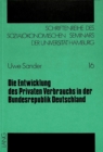 Die Entwicklung des Privaten Verbrauchs in der Bundesrepublik Deutschland : Eine theoretische und empirische Analyse - Book