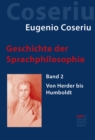 Geschichte der Sprachphilosophie : Band 2: Von Herder bis Humboldt - eBook