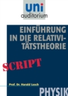 Einfuhrung in die Relativitatstheorie : Physik - eBook