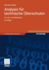 Analysis Fur Technische Oberschulen : Ein Lehr- Und Arbeitsbuch - Book