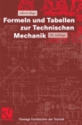 Formeln und Tabellen zur Technischen Mechanik - eBook