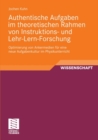 Authentische Aufgaben im theoretischen Bereich von Instruktions- und Lehr-Lern-Forschung - eBook