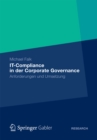 IT-Compliance in der Corporate Governance : Anforderungen und Umsetzung - eBook