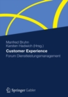 Customer Experience : Forum Dienstleistungsmanagement - eBook