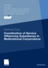 Coordination of Service Offshoring Subsidiaries in Multinational Corporations - eBook